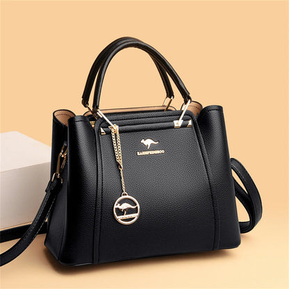 2024 Luxury Women Designer 3 Layers Shoulder Crossbody Sac Ladies Large Capacity Leather Handbags Shopper Brand Messenger Totes RELUX.STORE