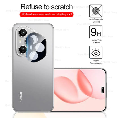 2Pcs Back Camera Glass Cover For Honor 400 Pro Lite 5G Curved Lens Protector Film Honor400Pro Honor400 Lite Honor 400Lite 400Pro