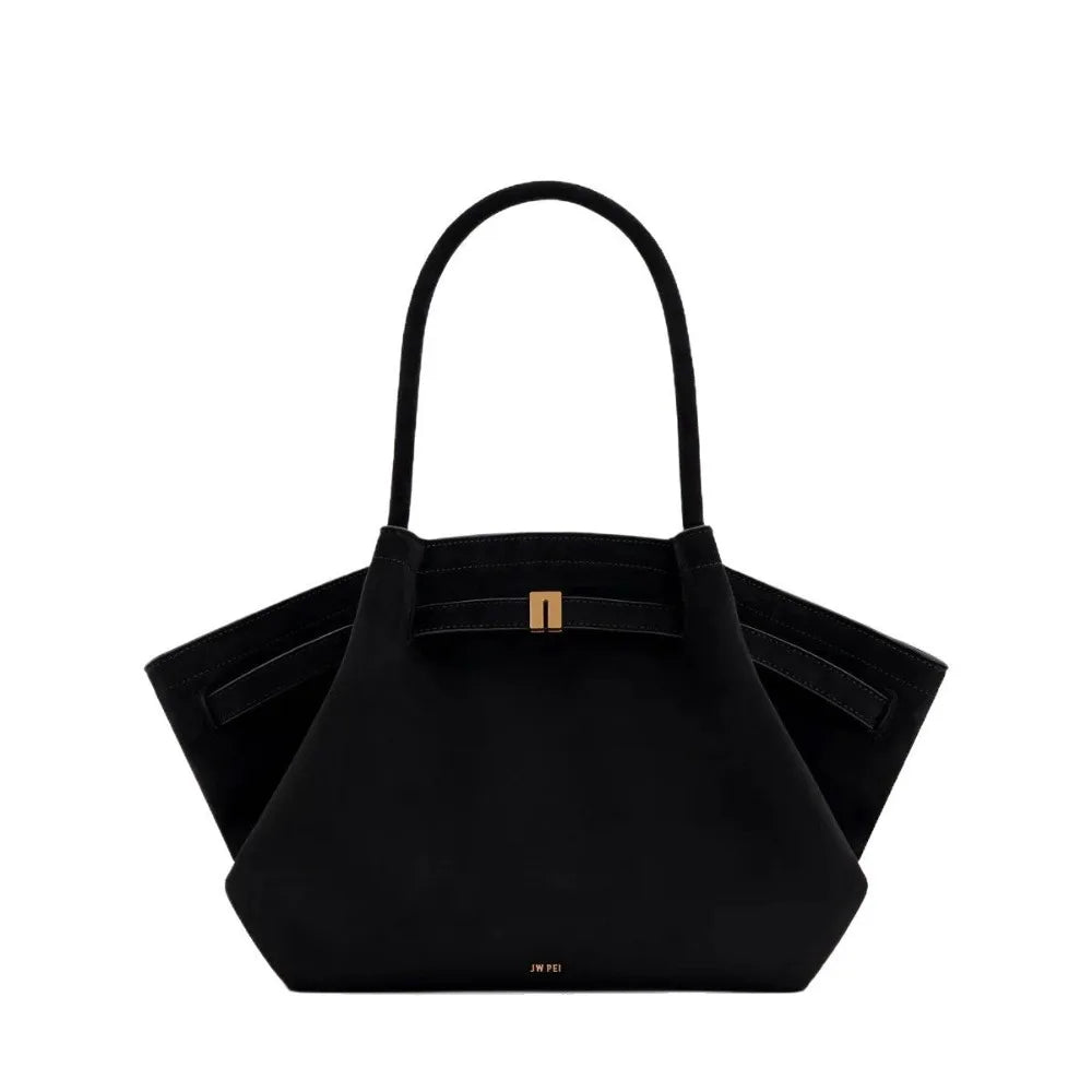 JW Pei Dumpling Bag Suede Shoulder Crossbody Underarm Bag Niche Design Fashion Handbag Tote Bag