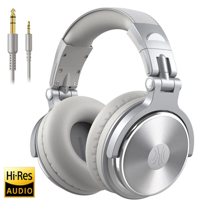 Oneodio Wired Headphones Professional Studio DJ Headphone With Microphone Over Ear Hi-Res Headset Monitoring For Music Phone RELUX.STORE