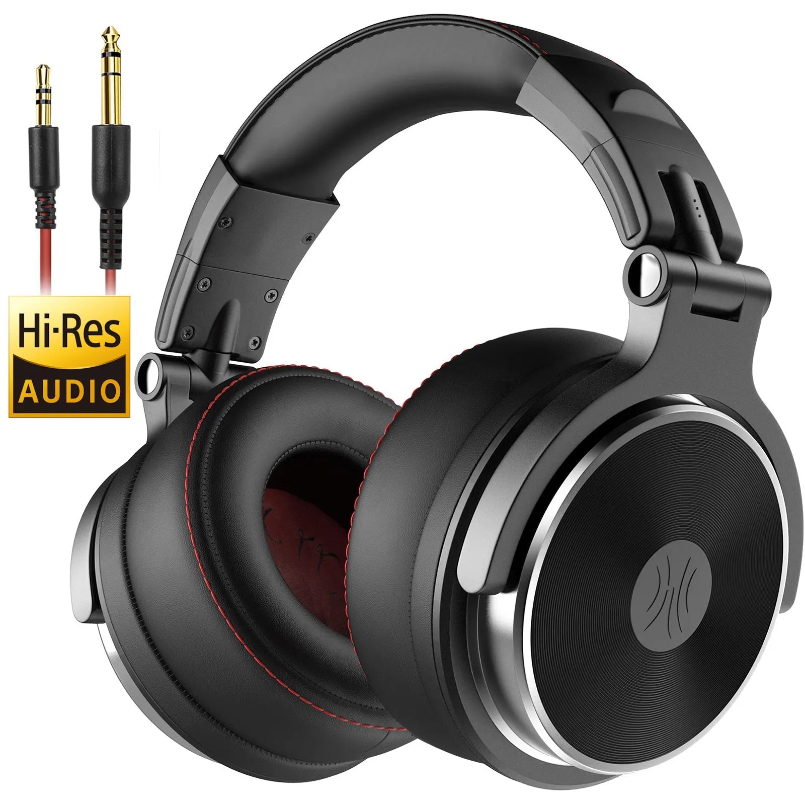 Oneodio Studio Wired Headphones Over Ear Hi-Res Audio Wired Headset With Microphone Studio DJ Stereo Headphones 3.5mm/6.35mm RELUX.STORE