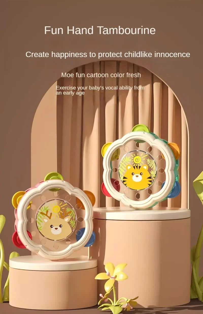 Baby Musical Instruments Drum Toys Montessori Learning Toys for Toddlers 1-3 Baby Early Hand Development Interactive Music Toys - RELUX.STORE
