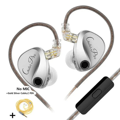 KZ Castor PRO in Ear Earphone HiFi Bass Dynamic Earbuds High-end Tunable Headphone Harman Target with Improved Bass Headsets RELUX.STORE