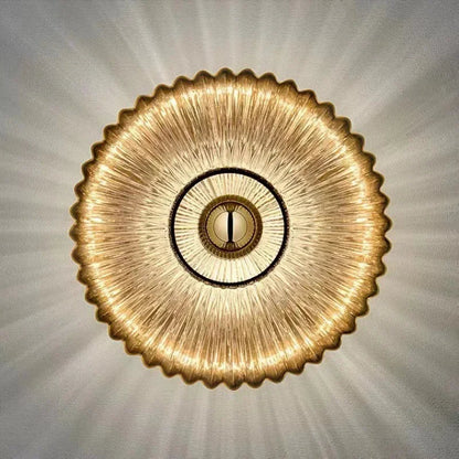 Glass Wall Lamp Glass Wall Sconce For Corridor Background Bedroom Living Room Bedside Ambiance Wall Light Indoor Home Decor RELUX.STORE