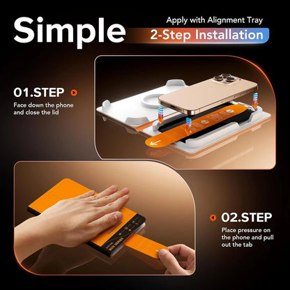 for IPhone 17 17 Pro 17Air 17ProMax Easy Instlltion 9H Hardness Anti-Spy Tempered Glass Dustproof Privacy Screen Protector 2025 RELUX.STORE