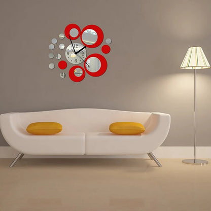2024 New Wall Clock Watch Quartz Acryli Mirror Modern Wall Stickers 3D Arrival Design Luxury Cllocks Living Room Decration RELUX.STORE