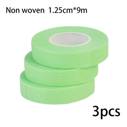 1/3/5 Rolls Eyelashes Extension Tape PE Adhesive Tools Under Eye Pads For Micropore Lashes Grafting Supplies Lash Lifting Tapes RELUX.STORE