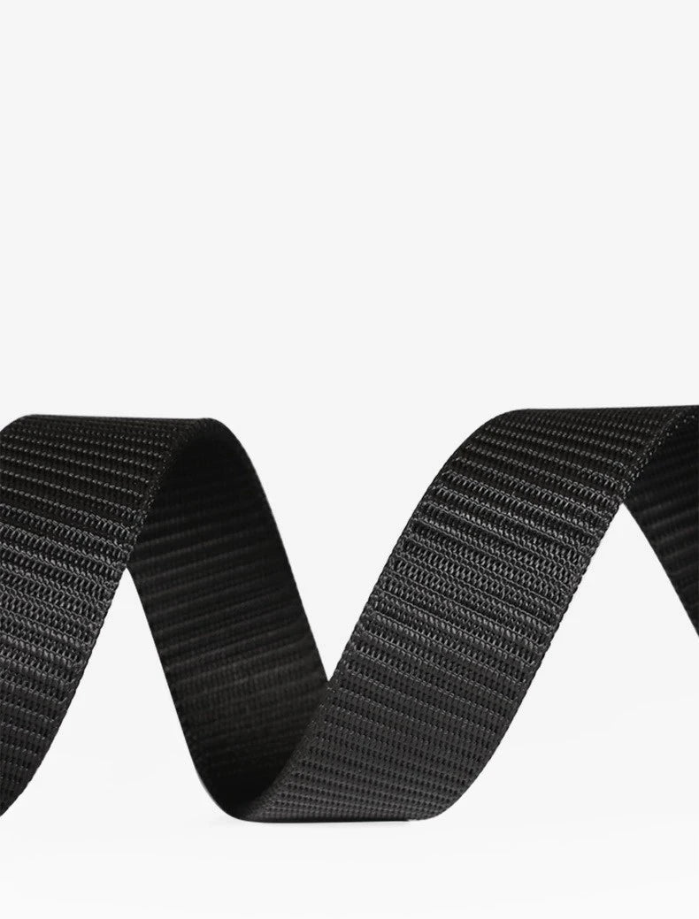 Casual Men's Nylon Belt Woven Canvas Breathable Automatic Buckle Belt For Men Outdoor Sports Strap Fashion Jeans Belt RELUX.STORE