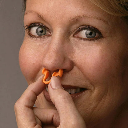 2pcs Mini Stop Snoring Device Silicone Elastic Nose Clip Anti-Snoring Supplies To Prevent Snoring Good Sleep RELUX.STORE
