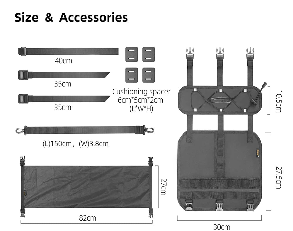 Rhinowalk Bicycle Handlebar Bag 12L Waterproof Bike Mounts Set Bike Bag Base With Replaceable Inner Dry Bag Luggage Storage
