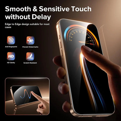 for IPhone 17 17 Pro 17Air 17ProMax Easy Instlltion 9H Hardness Anti-Spy Tempered Glass Dustproof Privacy Screen Protector 2025 RELUX.STORE