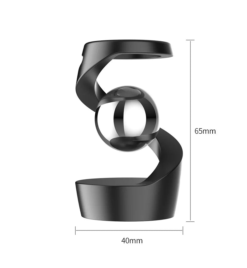 Adult Desktop Stress Relief Toy Aluminum Alloy Decompression Hypnosis Rotary Gyro Fingertip Kinetic levitating Spinner Gift