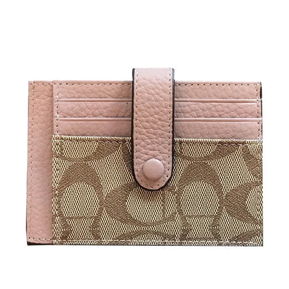 Women Short Small Wallets Fold Card Holder ID Bag Coin Purse Ladies Wallets Anti-degaussing driver's license card holder RELUX.STORE