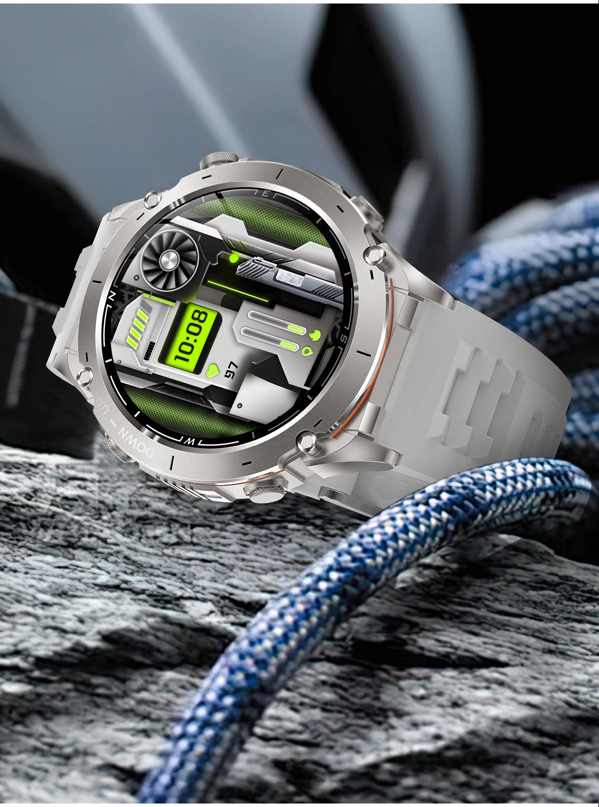 2025 New For Xiaomi IOS Ultra GPS Smart Watch 10ATM Waterproof Built-in Dual-band GNSS Compass Military Sport Men SWIM Bracelet