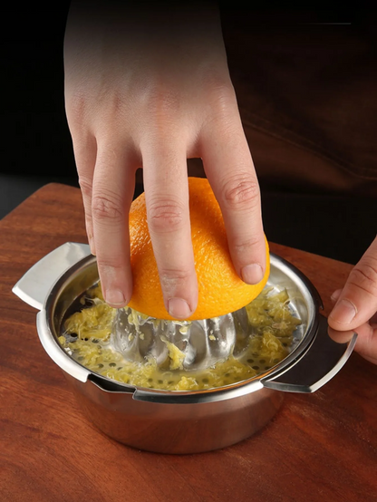 Stainless steel juicer, household manual juicer, lemon orange lemon squeezer, press type juicer, fruit juice homemade tool