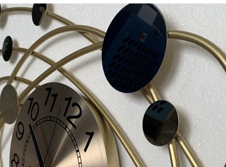 Wall Clock 6.6 Inches Luxury Living Room Modern Wall Clocks Aesthetic Elegant Stylish Kitchen Clock Big Size Decoration Home RELUX.STORE