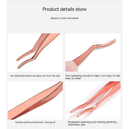DIY Lash Extension Kit Lash Bond and Seal Remover Tweezers Makeup Set Individual Lashes Clusters  Eyelashes Tools RELUX.STORE