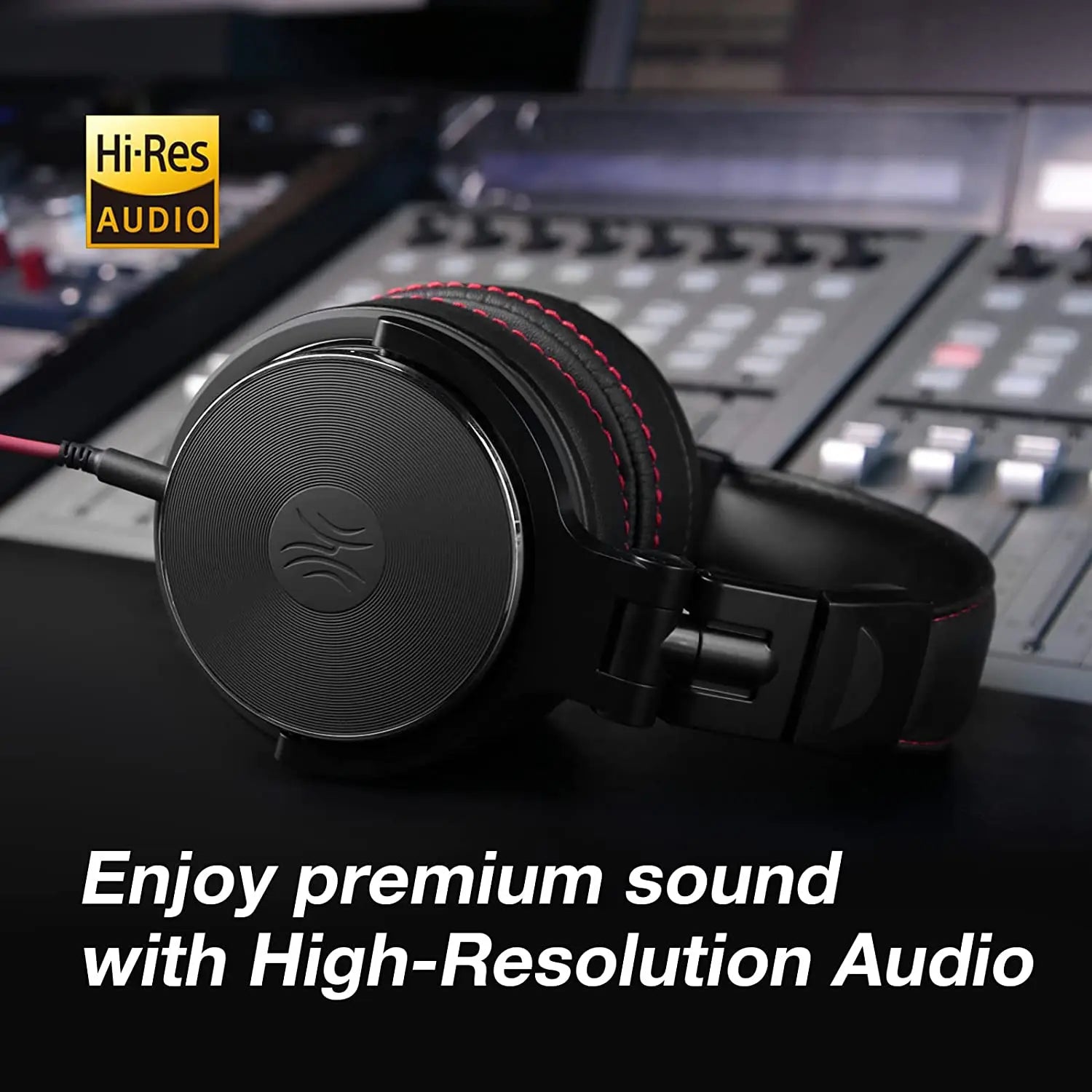 Oneodio Wired Headphones Professional Studio DJ Headphone With Microphone Over Ear Hi-Res Headset Monitoring For Music Phone RELUX.STORE