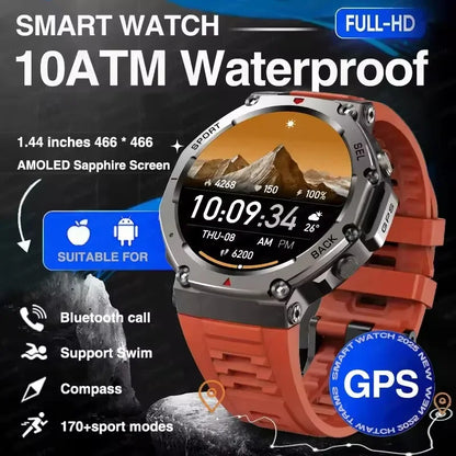 Xiaomi T-Rex 3 For Amazfit New Military gps smartwatc Built-in Compass Altimeter 10ATM Waterproof Sports Smartwatch Men Women