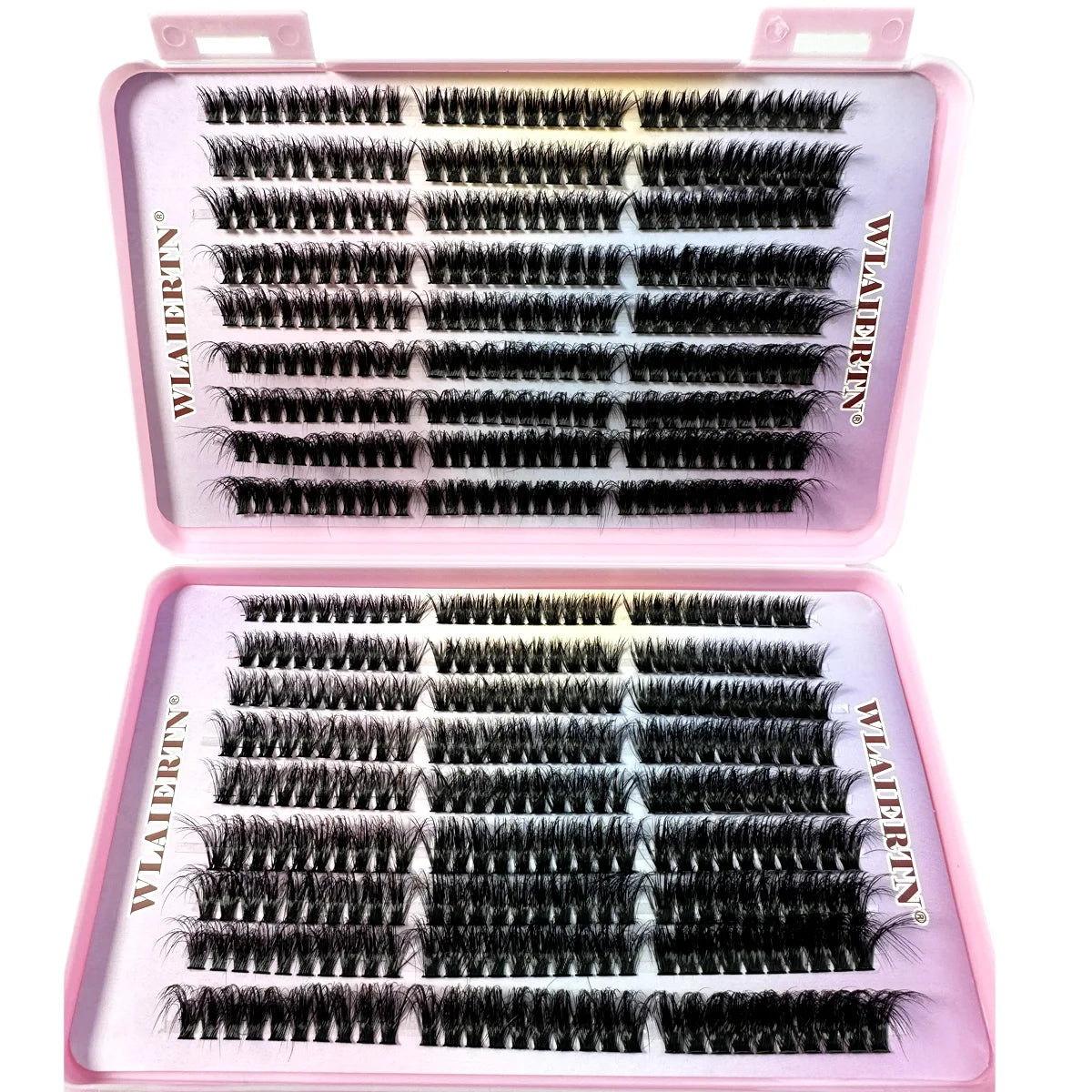 Faux Mink Eyelashes 540Cluster C Curled 9-16mm Mixed Natural Eyelash Extension 3D Russian Strip Personal Eyelash Makeup Tool RELUX.STORE