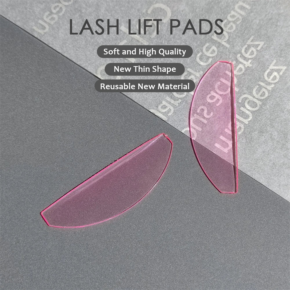 Libeauty 1 Pair Lash Softening Pads Silicone Eyelash Perm Pads Lashes Rods Shield Lifting Eyelash Accessories Makeup Tools RELUX.STORE
