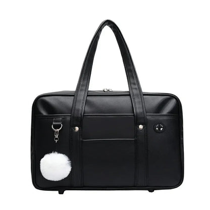 Japanese Casual PU Shoulder Bag Junior High School Students School Bag Handbag Anime Uniform Bag Tote Bags for Women Bolsos RELUX.STORE