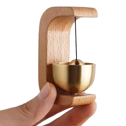 1pc Simple Doorbell Wind Chime Holiday Gift Decoration Car Hanging Home Desktop Ornaments