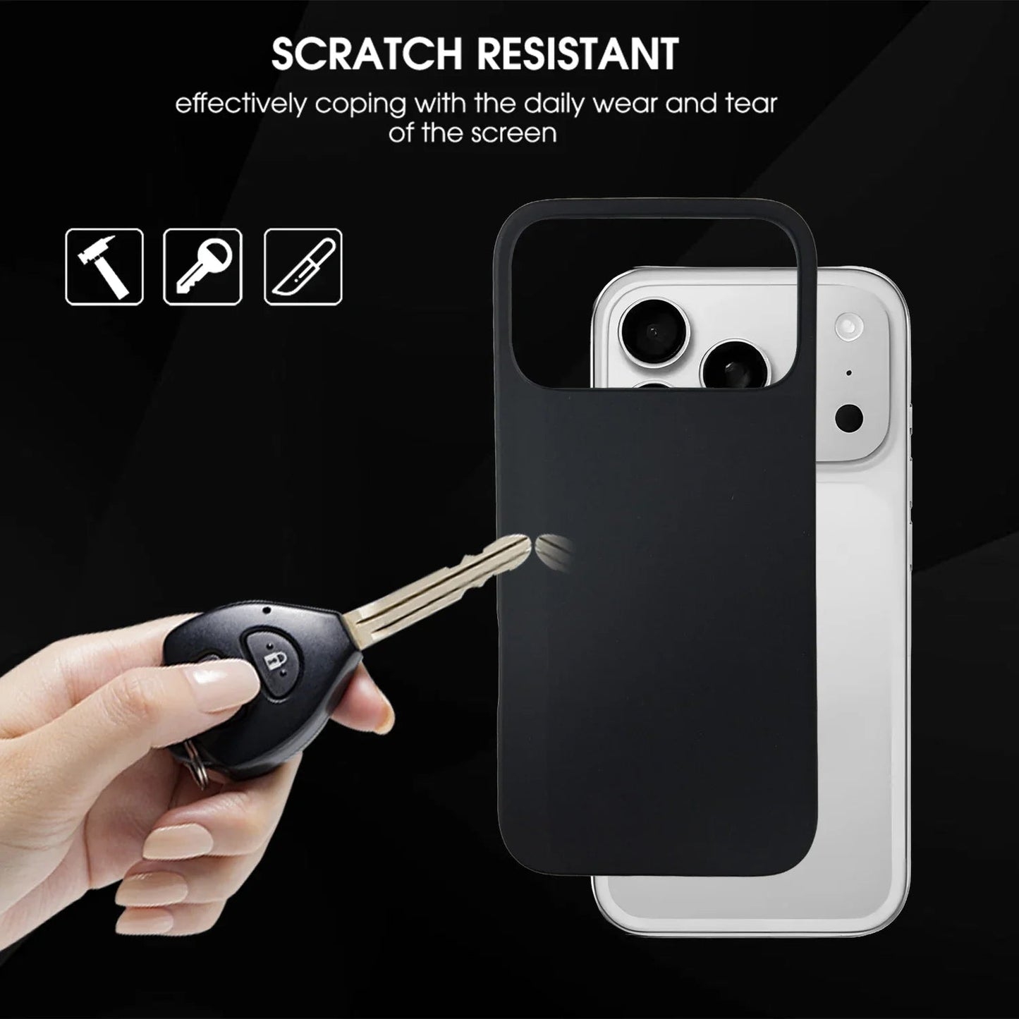 Soft TPU Matte Frosted Case For iPhone 17 17Air 17Pro Max Back Cover Scratch Resistant Protector Shell For iPhone17 Accessories RELUX.STORE