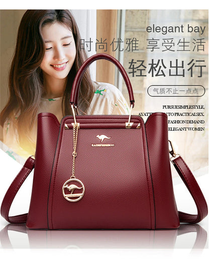 2024 Luxury Women Designer 3 Layers Shoulder Crossbody Sac Ladies Large Capacity Leather Handbags Shopper Brand Messenger Totes RELUX.STORE