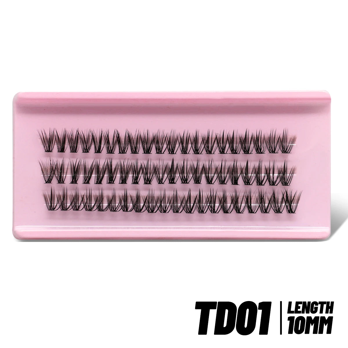 GROINNEYA Eyelashes Clusters 320 pcs Natural Eyelash extension Cluster Lashes Volume Mixed Tray Lashes Cluster Natural Lashes RELUX.STORE