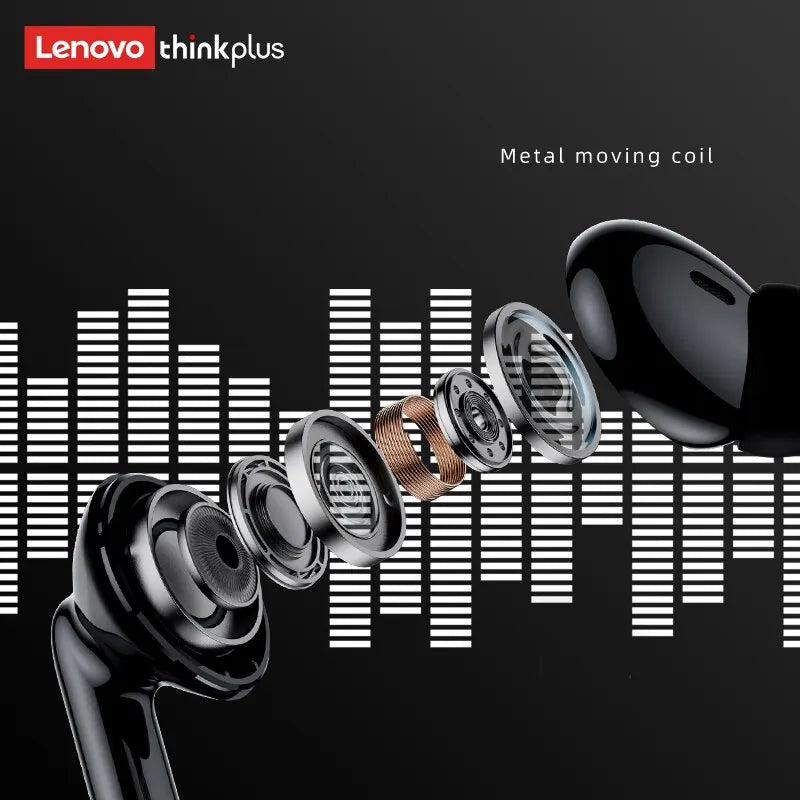 Original Lenovo XT88 TWS Wireless Earphones Bluetooth 5.3 Dual MIC Stereo Noise Reduction Bass HIFI Touch Control Earbuds RELUX.STORE
