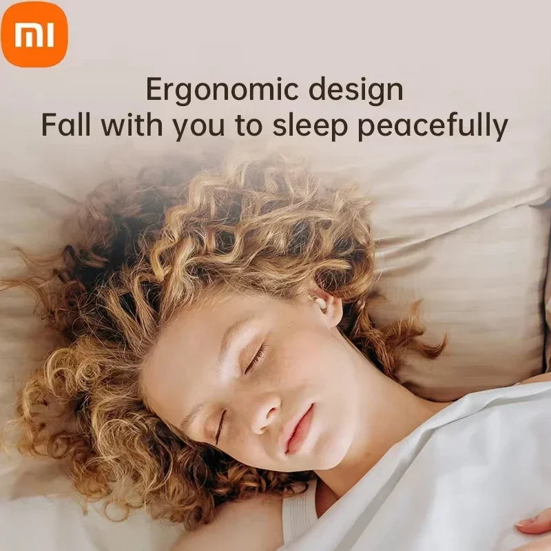 XIAOMI Pro999 Bluetooth Earphones TWS Sleep Noise Reduction Invisible In Ear Wearing Comfortable Sleep Music Game Earphones RELUX.STORE