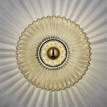 Glass Wall Lamp Glass Wall Sconce For Corridor Background Bedroom Living Room Bedside Ambiance Wall Light Indoor Home Decor RELUX.STORE