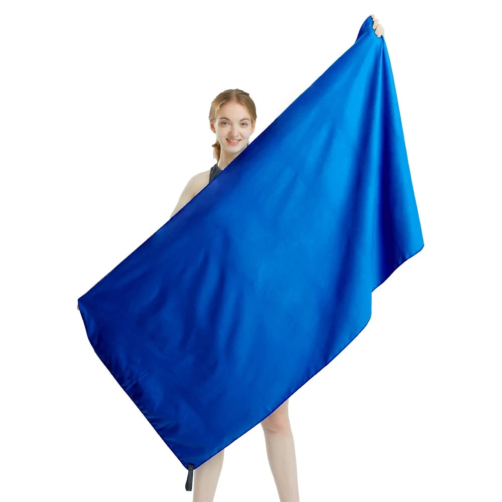 Microfiber Quick Dry Sandproof Towel | Lightweight Compact for Swim Yoga Gym Beach Travel Sports Accessories