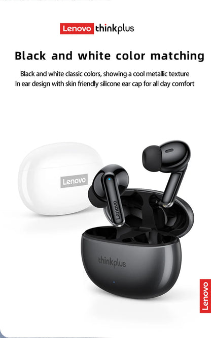Original Lenovo XT88 TWS Wireless Earphones Bluetooth 5.3 Dual MIC Stereo Noise Reduction Bass HIFI Touch Control Earbuds RELUX.STORE