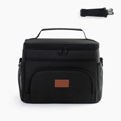 Large Capacity Leak Proof Lunch Backpack Thermal Large Picnic Cool and Warm Insulated Bag Outdoor Storage Shoulder Bag