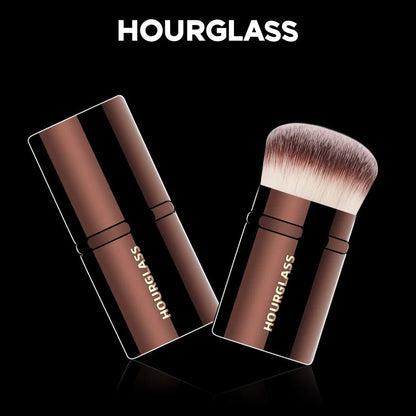Hourglass Makeup Brush- No.22 Retractable Blush Brush Soft and Skin-friendly Fiber Hair Fashion Design Single Face Brush RELUX.STORE