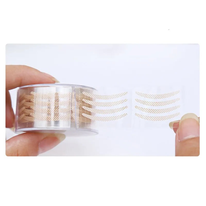 600 Pcs Eye Lift Strips Double Eyelid Tape Clear Gray Eyelid Stripe Big Eyes Invisible Double Fold Eyelid Sticker Makeup Tools RELUX.STORE