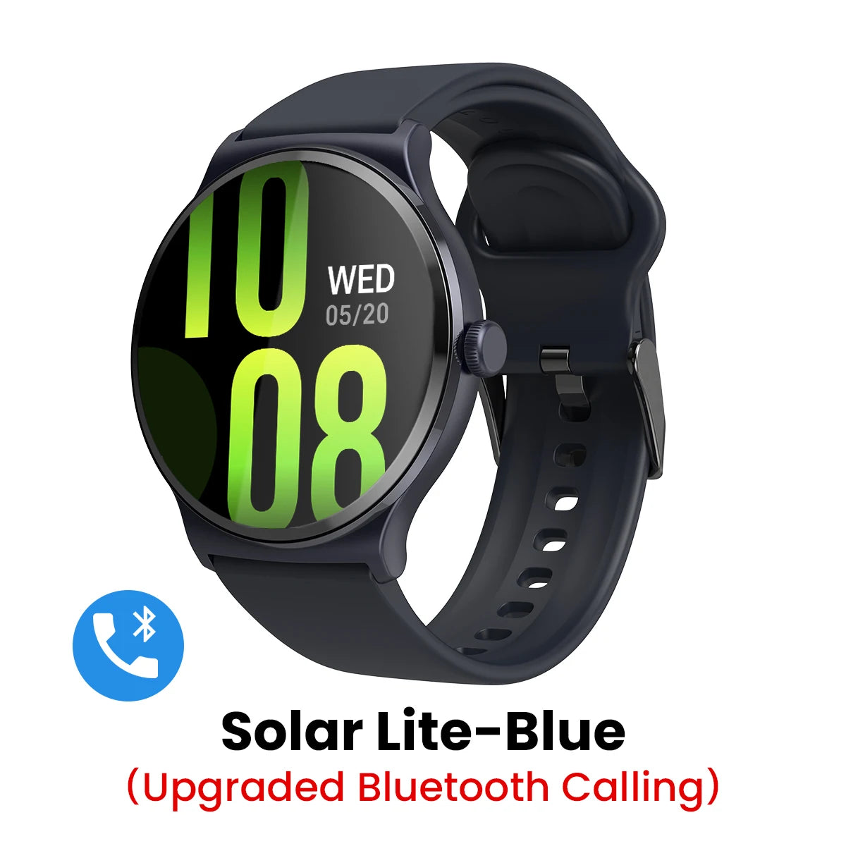 HAYLOU Solar Lite Smart Watch Bluetooth Calling Smartwatch Heart Rate Blood Oxygen Monitoring Sleep Stress Testing Sport Watch
