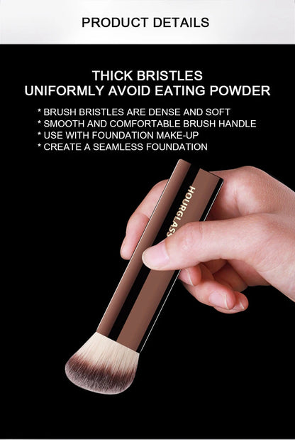 Hourglass Makeup Brush- No.20 Vanish Seamless Finish Foundation Brush Soft Fiber Hair Fashion Design Single Face Brush RELUX.STORE
