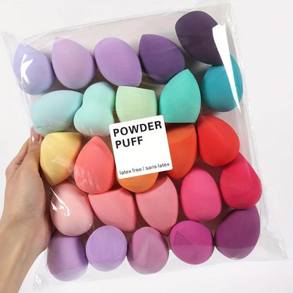 7piece/18piece makeup sponge set, suitable for liquid BB cream powder application, makeup egg dry wet dual-use powder puff RELUX.STORE