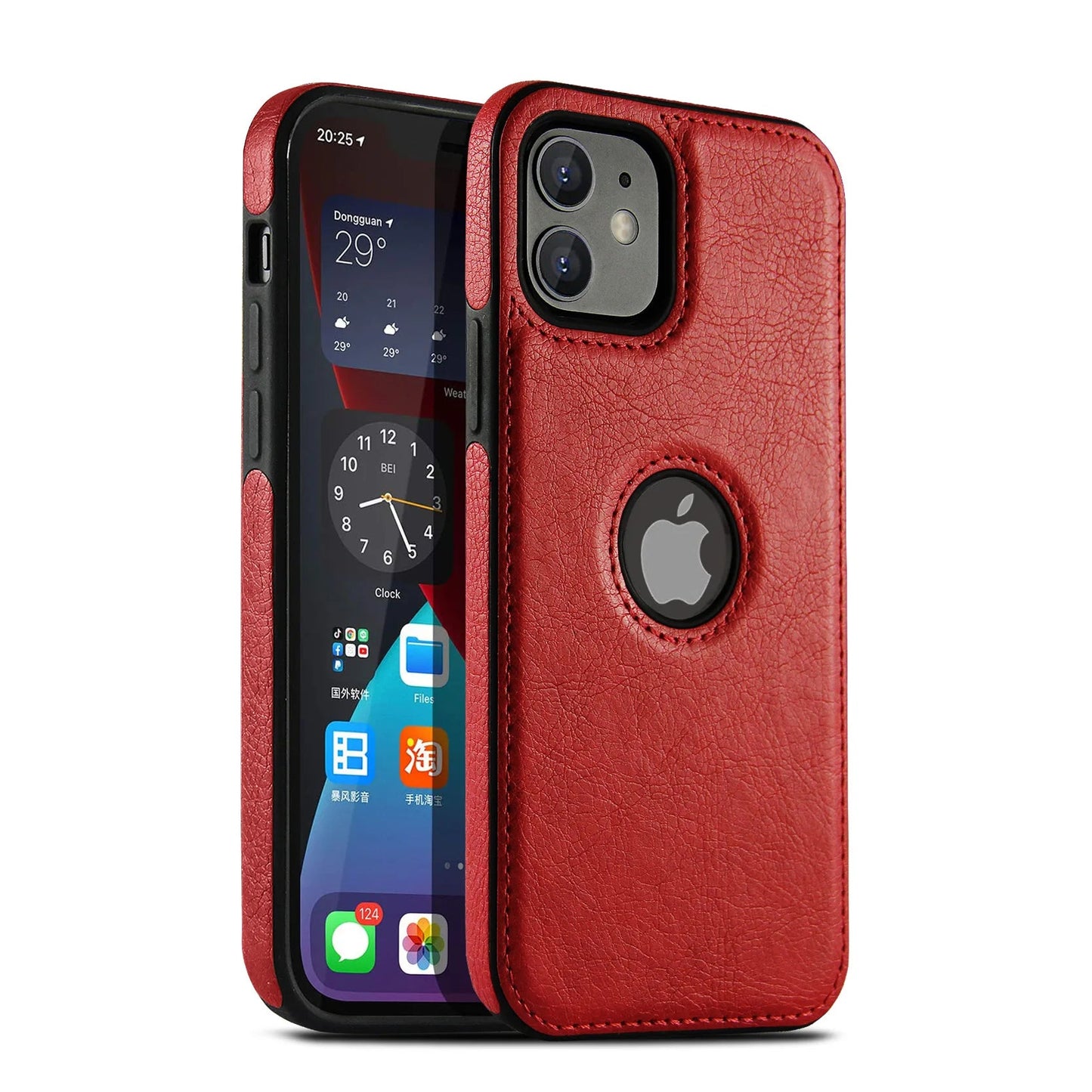 Ultra Thin Slim Business Leather Cover For iPhone 17 Air 16E 16 15 14 12  Pro Max 13 Mini Shockproof Phone Case RELUX.STORE