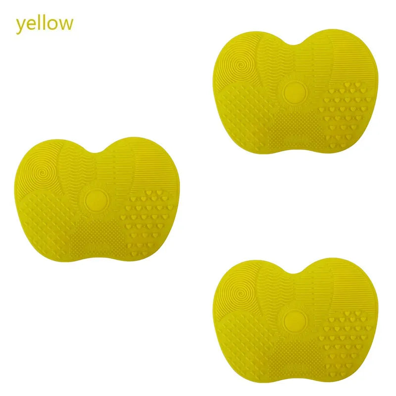 Silicone Brush Cleaner Cosmetic Make Up Washing Brush Gel Cleaning Mat Foundation Makeup Brush Cleaner Pad Scrubbe Board RELUX.STORE