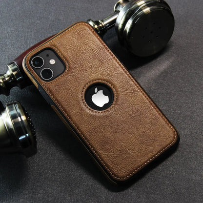 Ultra Thin Slim Business Leather Cover For iPhone 17 Air 16E 16 15 14 12  Pro Max 13 Mini Shockproof Phone Case RELUX.STORE