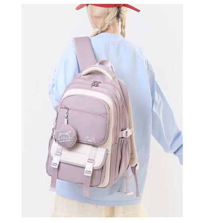 Fashion Girls School Backpack School Bags Teenage laptop Backpack Casual Travel backpack Book Bag Children schoolbag Waterproof