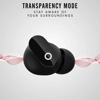 UYUXIO Wireless Earphone Cancelling Bluetooth 5.3 HiFi Buds ENC Headphone TWS Earbuds Transparency Mode for iPhone Samsung