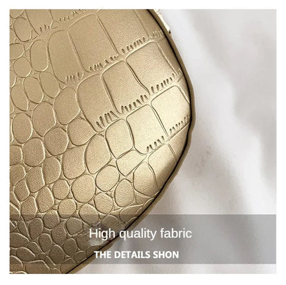 Fashion Luxury Design PU Leather Shoulder Bag Women Small Clutch Handbag Purse Female Underarm Bag Travel Totes shoulder bag RELUX.STORE