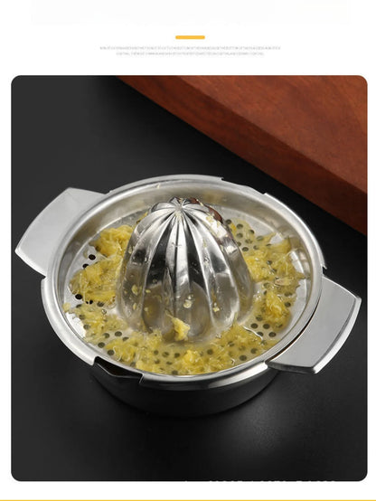 Stainless steel juicer, household manual juicer, lemon orange lemon squeezer, press type juicer, fruit juice homemade tool