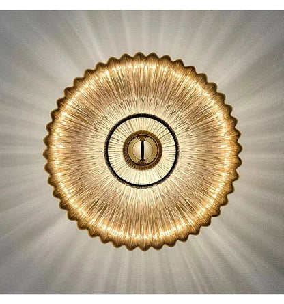 Glass Wall Lamp Glass Wall Sconce For Corridor Background Bedroom Living Room Bedside Ambiance Wall Light Indoor Home Decor RELUX.STORE
