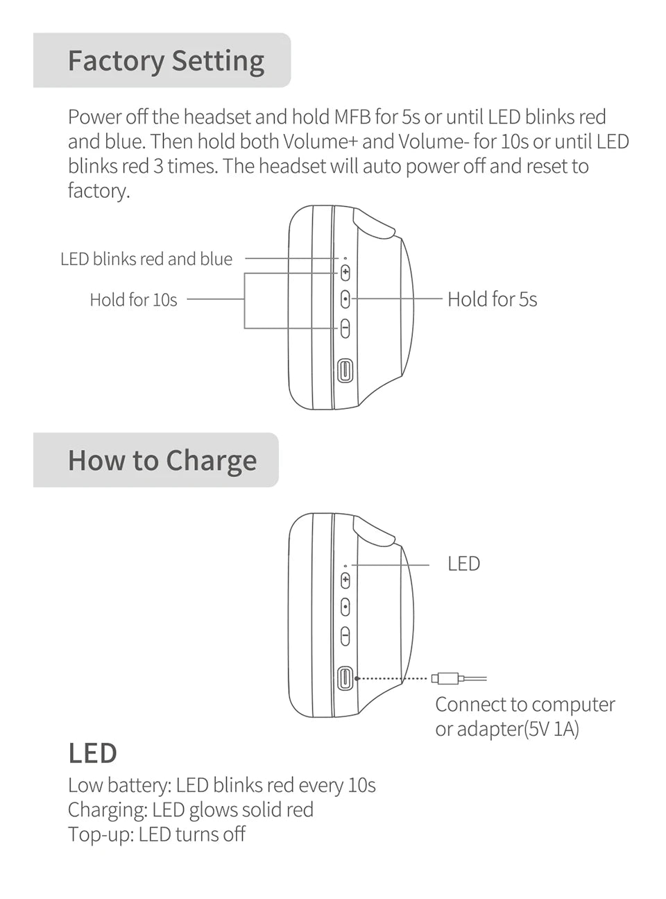 QCY H2 H2 Pro Wireless Headphones Bluetooth 5.3 BASS Mode Hifi Stereo Headset Over the Ear Gaming Earphones Dual Device Connect